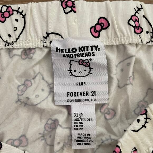 Forever 21 Hello Kitty and Friends Plus Pajama Pants 2X - Picture 3 of 6